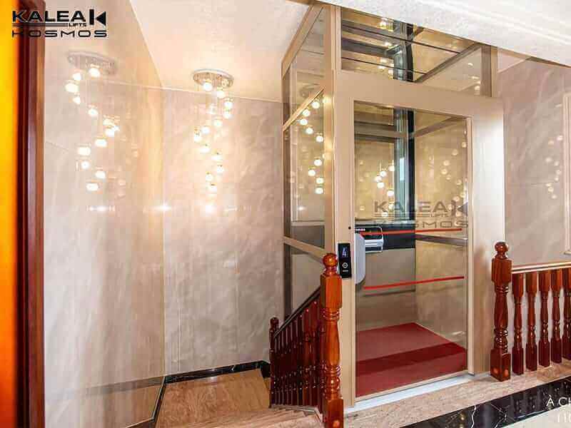 kalea home lift kosmos champagne stairs 3