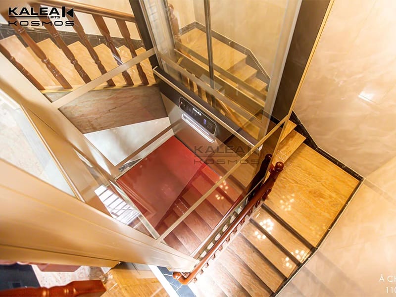 kalea home lift kosmos champagne stairs 5