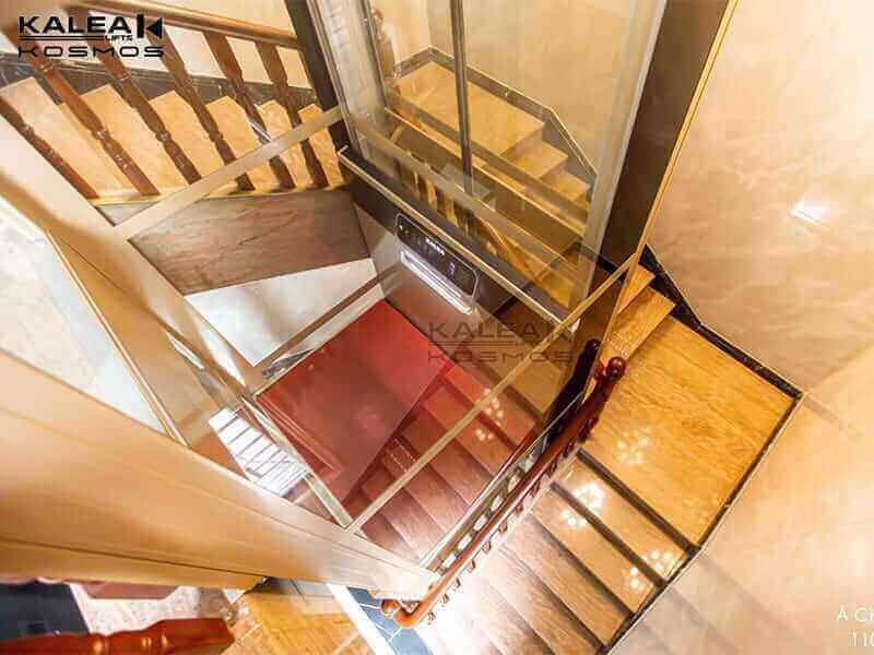 kalea home lift kosmos champagne stairs 5