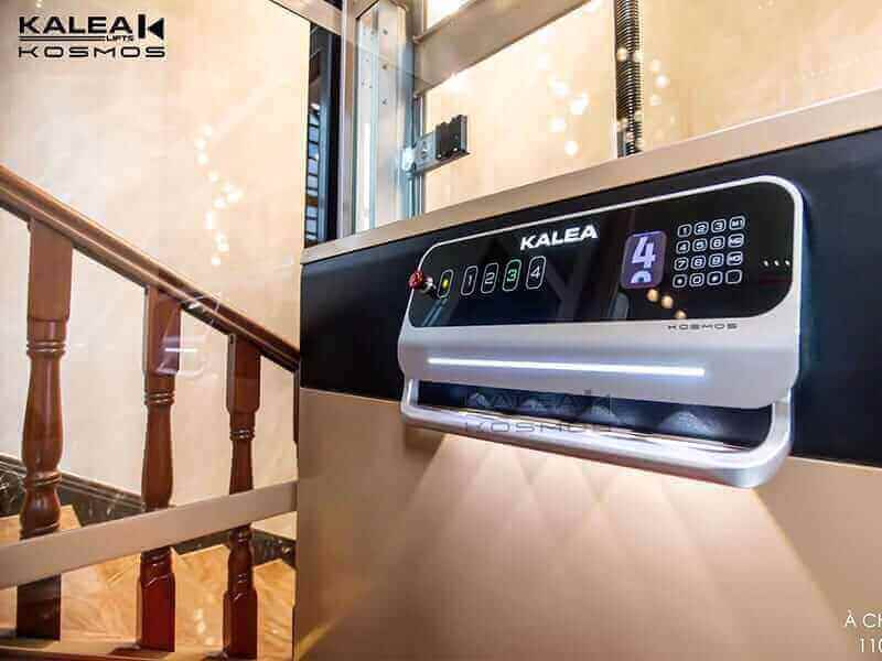 Kalea Home lift Kosmos Champagne stairs 6