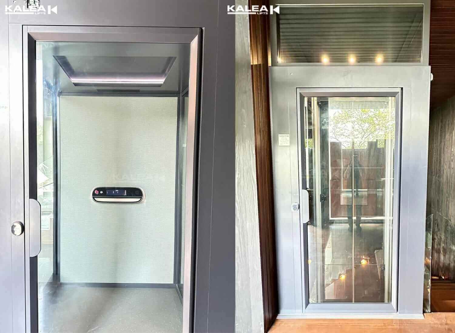 DS Decor kalea lift home elevator ลิฟต์บ้าน คาเลีย 1210x1315 BlackNox 2