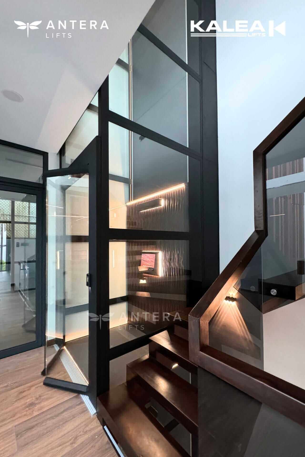 ANTERA Lift - Luxury Full Glass Lift for Villa Lift ลิฟท์บ้าน สุดหรู ลิฟท์กระจกรอบด้านเก๋ ไม่เหมือนใคร