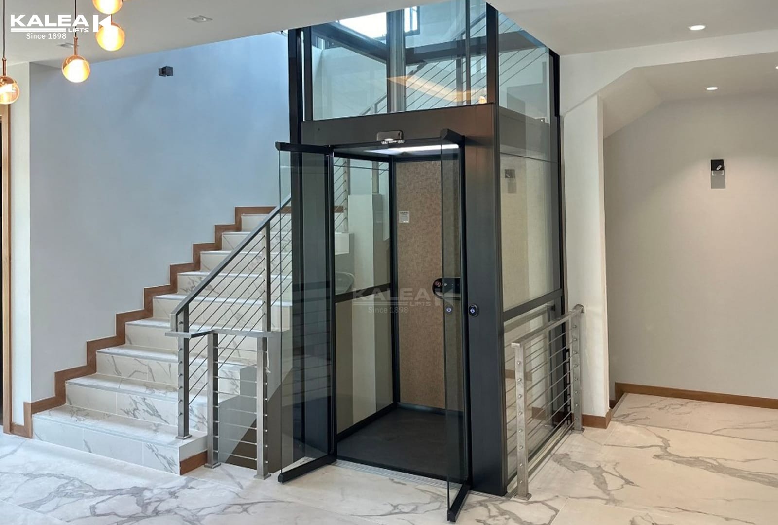 kalea x80 3 stop home elevator