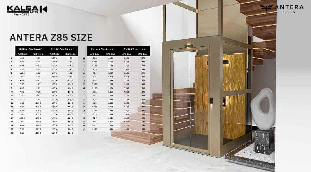 ลิฟท์ ANTERA Lift Z Series ใหม่ล่าสุดพร้อมเทคโนโลยี Generation 5 ใหม่ล่าสุด ขนาด 41 ให้เลือก ลิฟท์ ANTERA Lift Z Series ใหม่ล่าสุดพร้อมเทคโนโลยี Generation 5 ใหม่ล่าสุด ขนาด 41 ให้เลือก