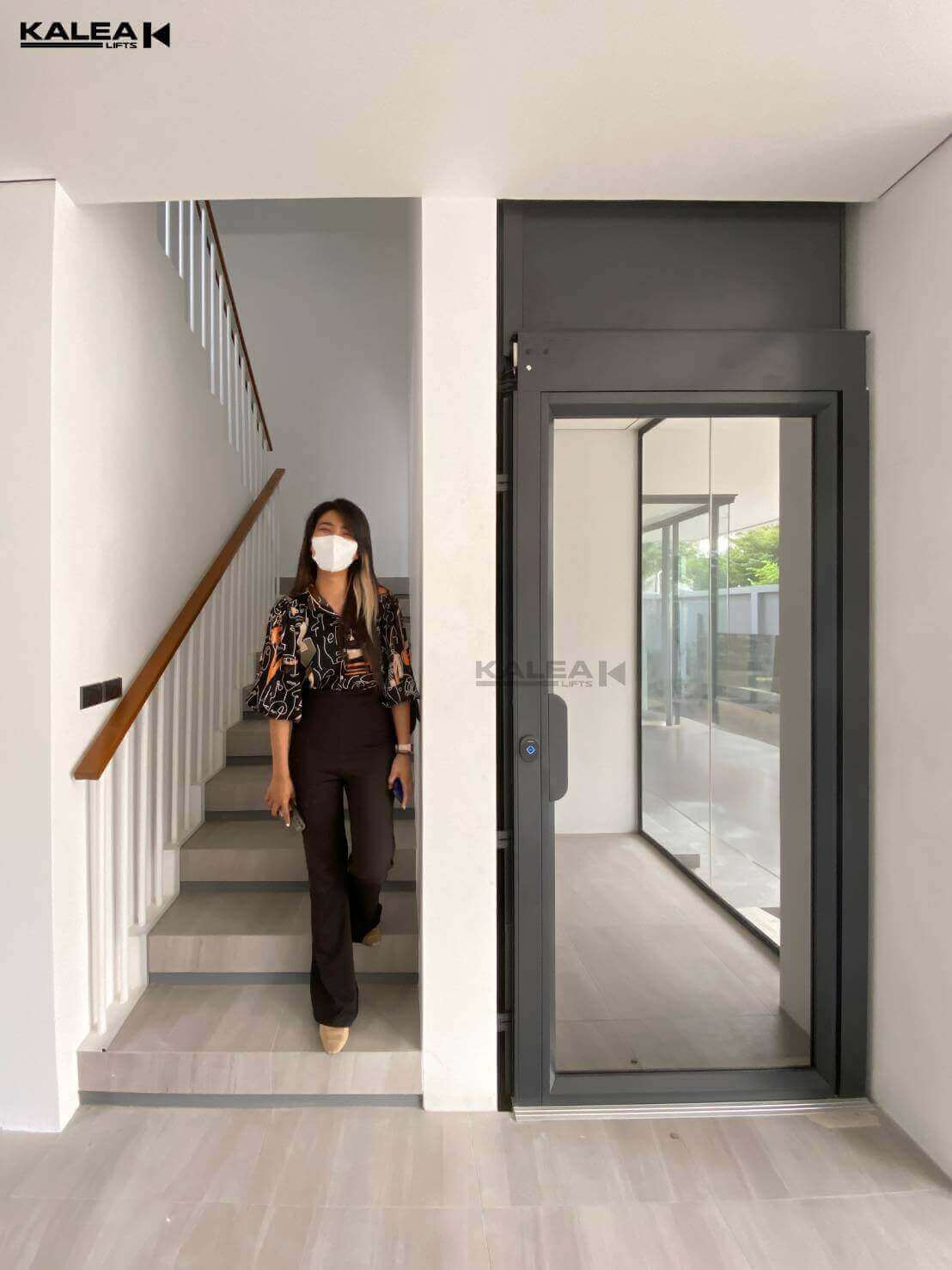 ติดตั้ง ลิฟท์บ้าน X30 Standard เรียบหรู