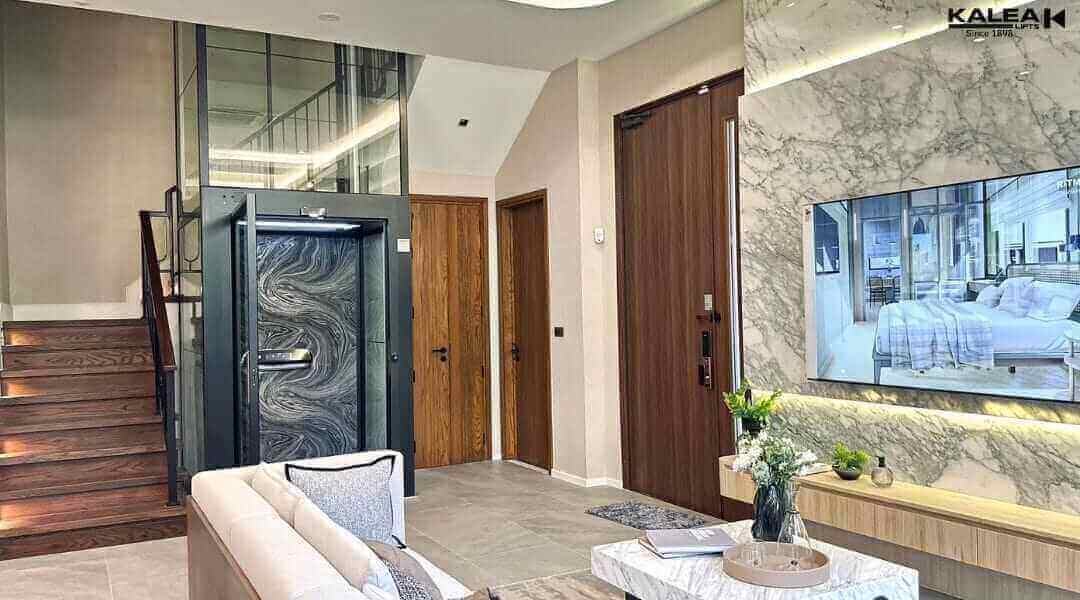 ลิฟท์โดยสาร KALEA X80 Premium สำหรับบ้าน และอาคารพาณิชย์