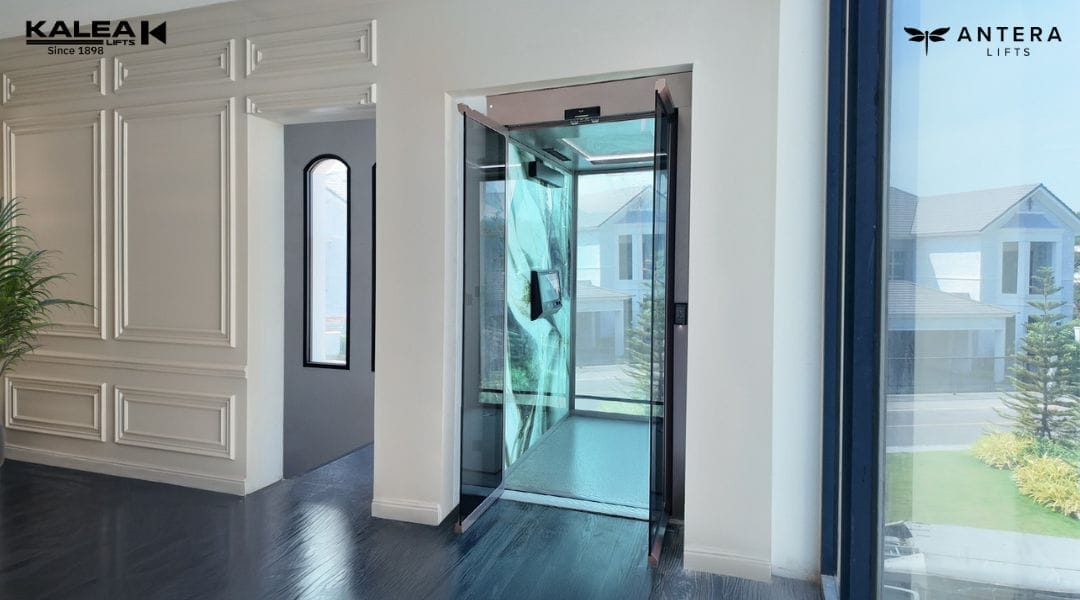 ANTERA Z70 ลิฟต์ห้องโดยสารสุดหรู สำหรับบ้านที่มีปล่องอยู่แล้ว
