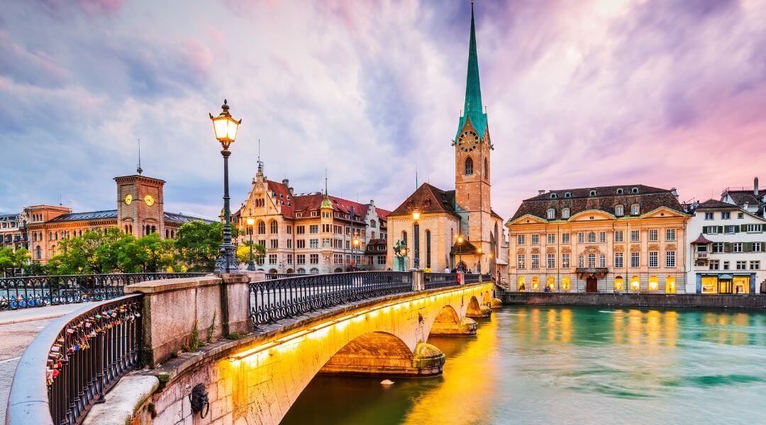 ซูริก (Zurich) เมืองที่ใหญ่ที่สุดของสวิตเซอร์แลนด์