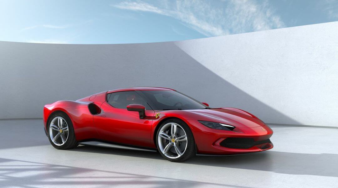 รถซุปเปอร์คาร์ รุ่น Ferrari 296 GTB
