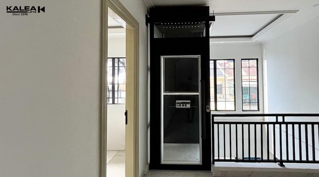 kalea silk home lift KALEA SILK ลิฟต์บ้านแบบแพลตฟอร์ม กะทัดรัด เหมาะกับผู้สูงอายุและพื้นที่จำกัด