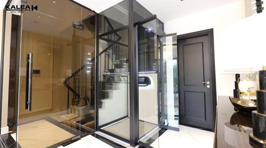 kalea x50 panorama home lift KALEA X50 ลิฟต์บ้านกระจกพาโนรามา สไตล์นอร์ดิก แผงควบคุมสัมผัส