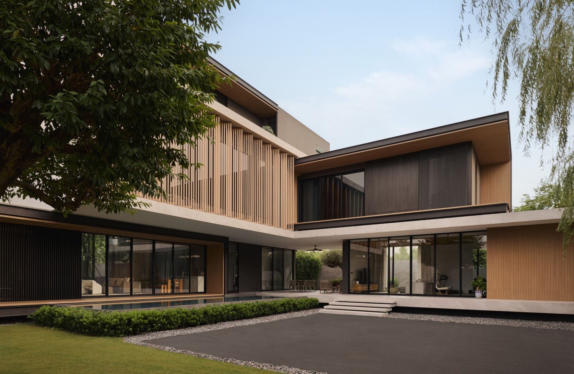 warchitect 9n residence bangkok ผลงาน WARchitect The Skyscape บ้านมินิมอลบนดาดฟ้า กรุงเทพฯ โดยบริษัทสถาปนิกชั้นนำ