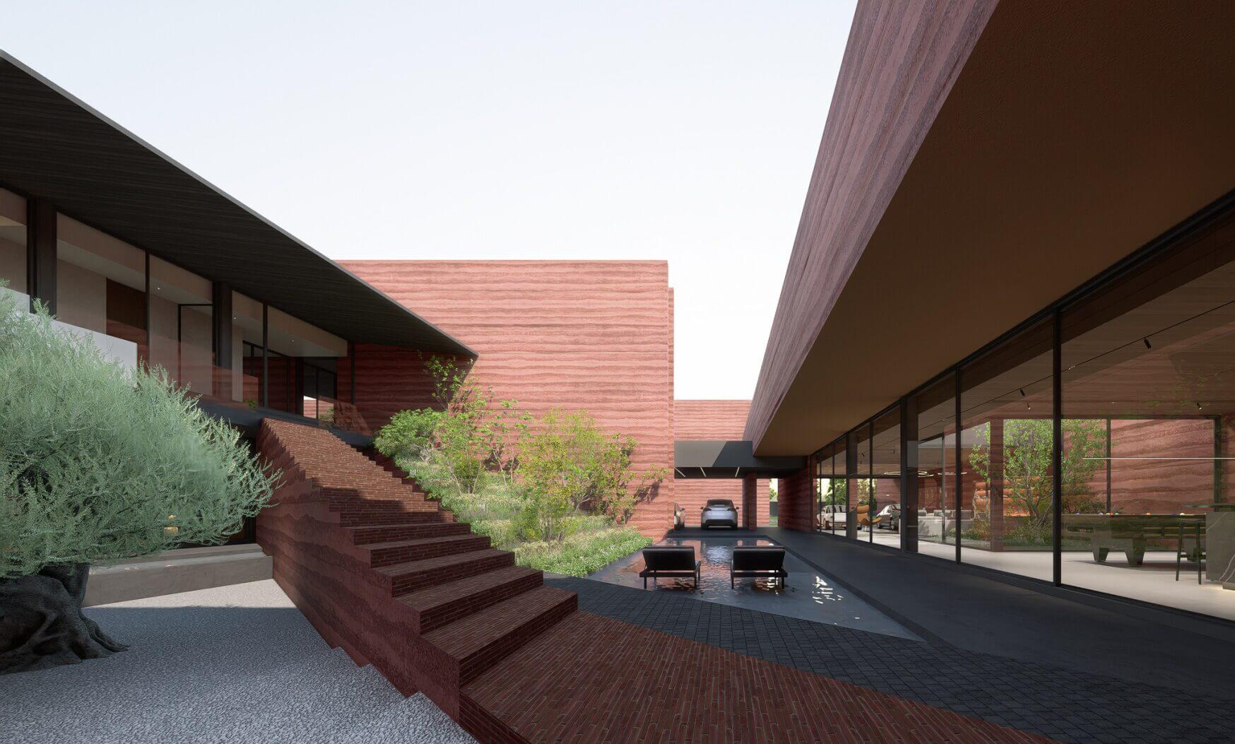 warchitect amber residence bangkok ผลงาน WARchitect The Skyscape บ้านมินิมอลบนดาดฟ้า กรุงเทพฯ โดยบริษัทสถาปนิกชั้นนำ