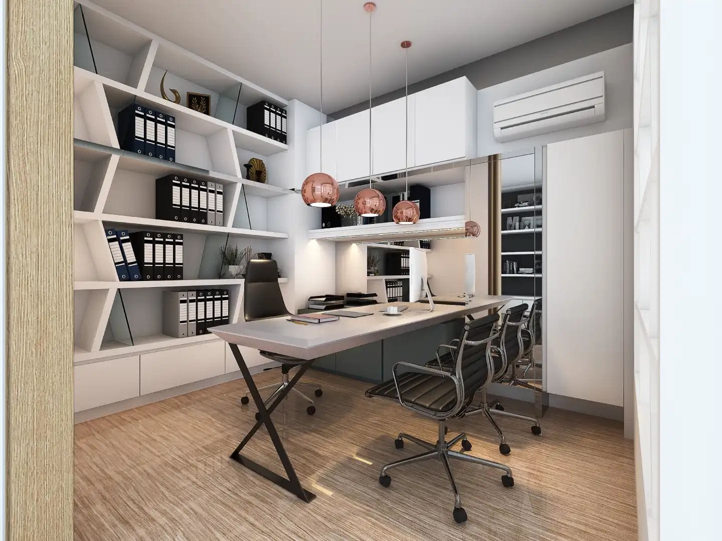 ตัวอย่างออกแบบภายในOffice